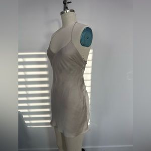 Zara mini satin dress